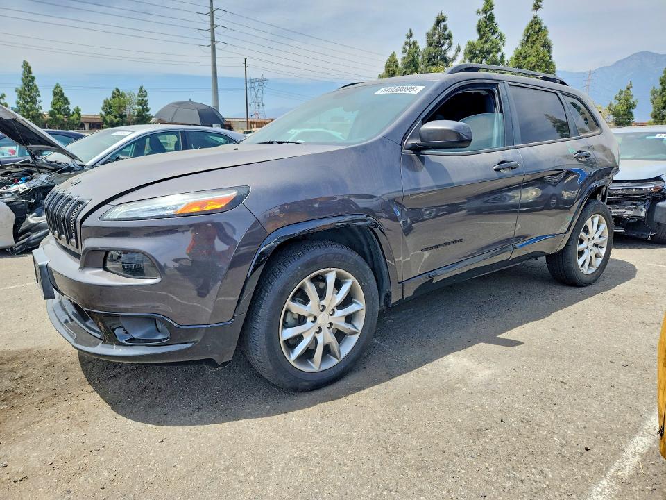 Продажа на аукционе авто 2018 Jeep Cherokee, vin: 1C4PJMCB0JD587195, номер лота: 64938096