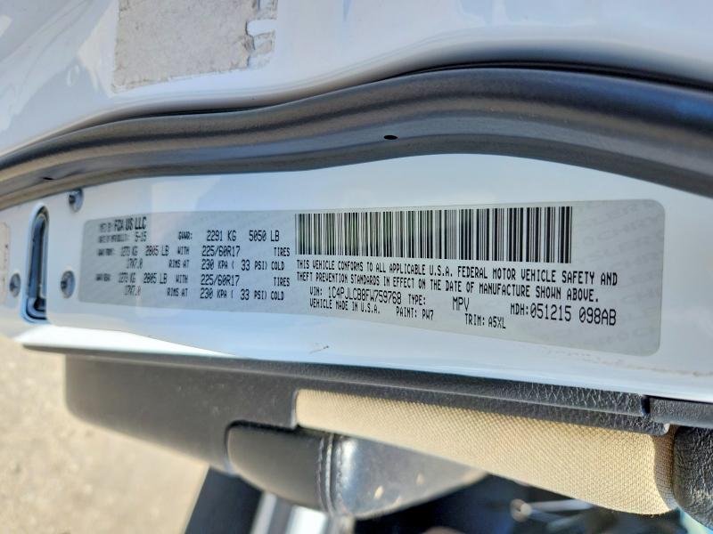 Продаж на аукціоні авто 2015 Jeep Cherokee, vin: 1C4PJLCB8FW759768, номер лоту: 66077256