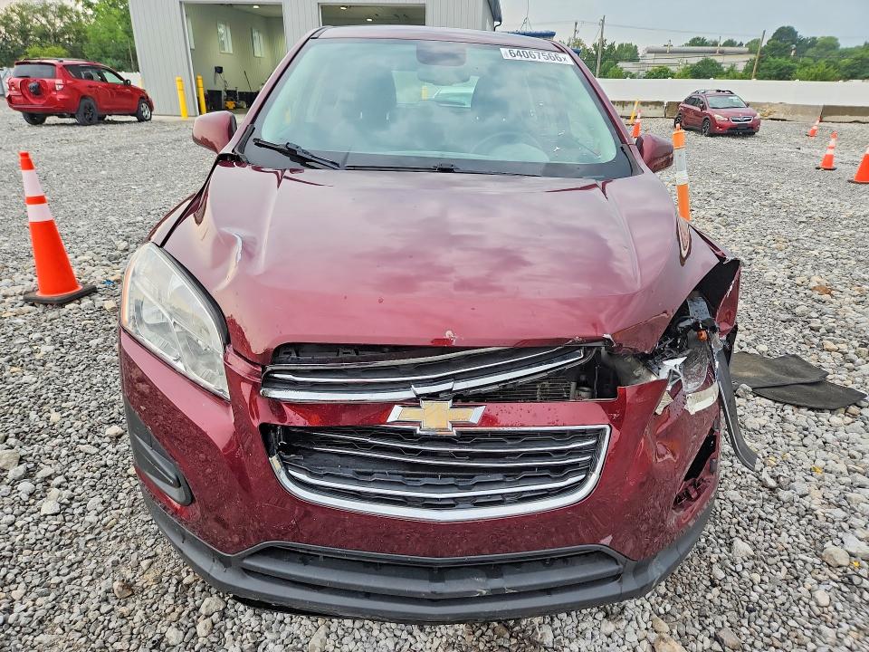 Продажа на аукционе авто 2016 Chevrolet Trax, vin: 3GNCJNSB8GL241752, номер лота: 64067566