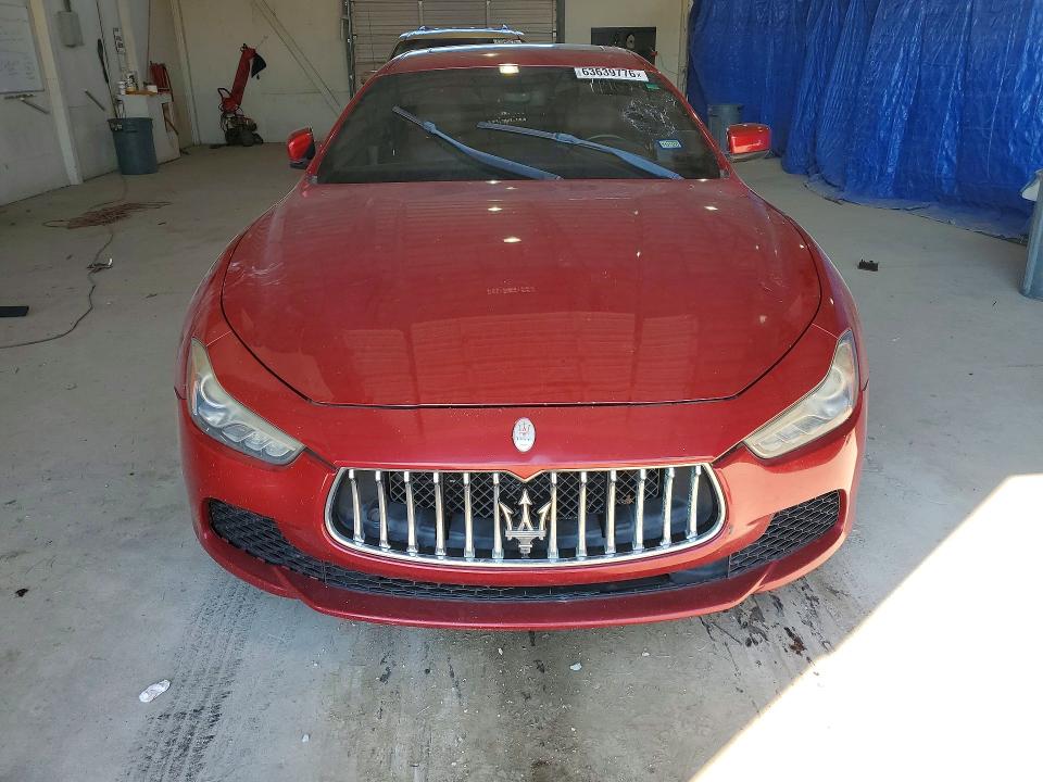 Продажа на аукционе авто 2015 Maserati Ghibli, vin: ZAM57RTA0F1146200, номер лота: 63639776