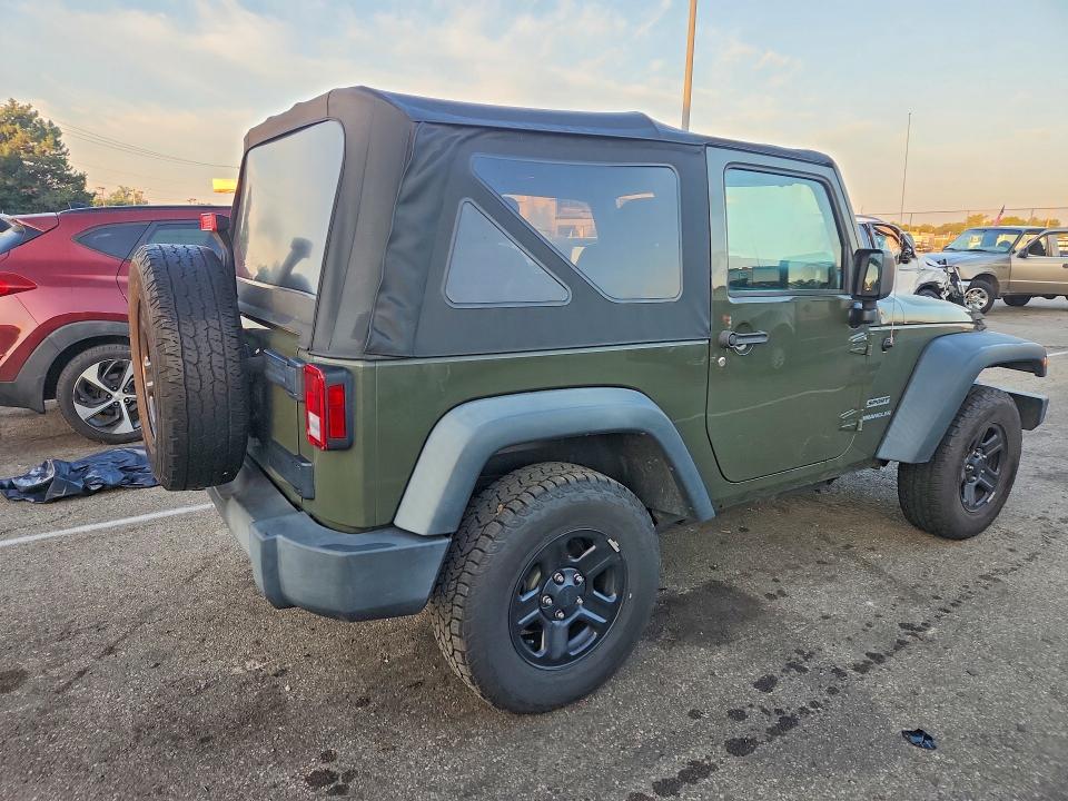 Продажа на аукционе авто 2015 Jeep Wrangler, vin: 1C4AJWAG1FL642752, номер лота: 66568476