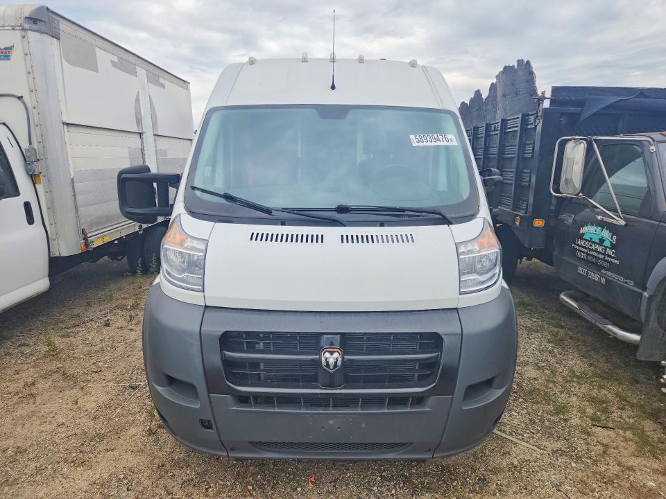 58939476 :رقم المزاد ، 3C6TRVDG7GE128073 vin ، 2016 Ram Promaster 2500 مزاد بيع