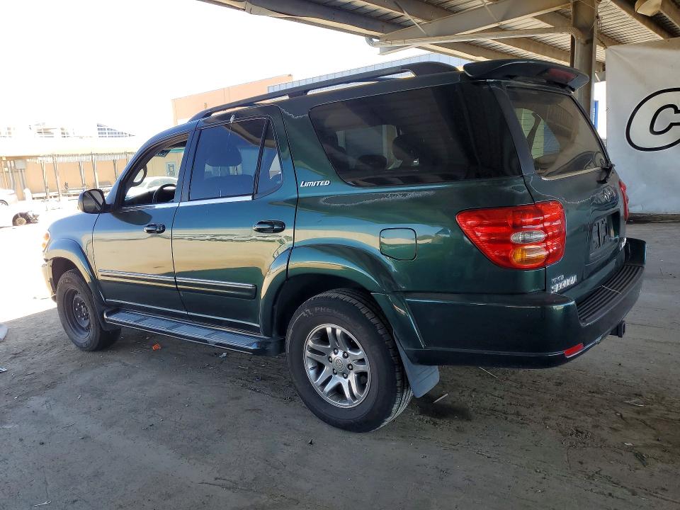 2004 Toyota Sequoia მანქანა იყიდება აუქციონზე, vin: 5TDBT48A74S229587, აუქციონის ნომერი: 64037836