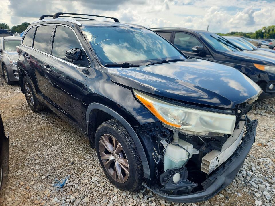 63873526 :رقم المزاد ، 5TDKKRFH5ES031429 vin ، 2014 Toyota Highlander مزاد بيع