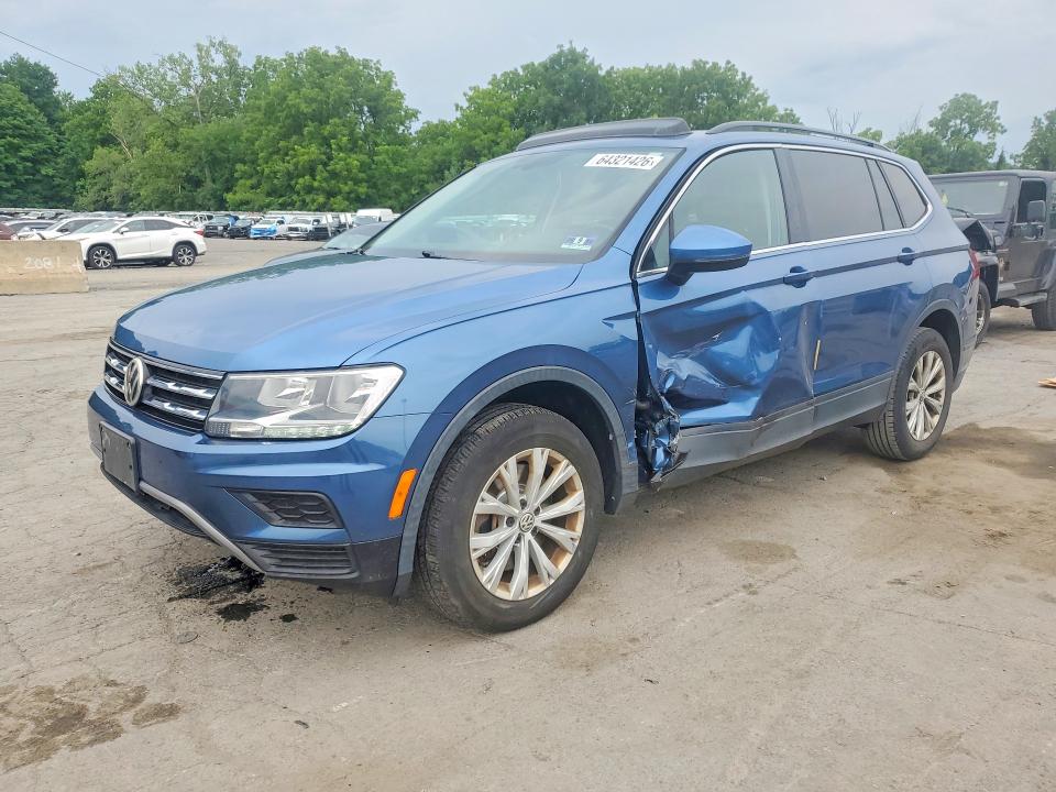2019 Volkswagen Tiguan მანქანა იყიდება აუქციონზე, vin: 3VV2B7AX5KM033035, აუქციონის ნომერი: 64321426