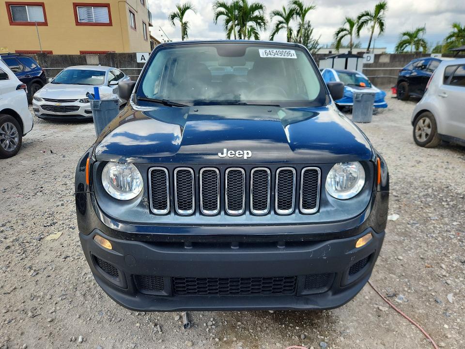 Продажа на аукционе авто 2016 Jeep Renegade, vin: ZACCJBAT3GPD55716, номер лота: 64549096