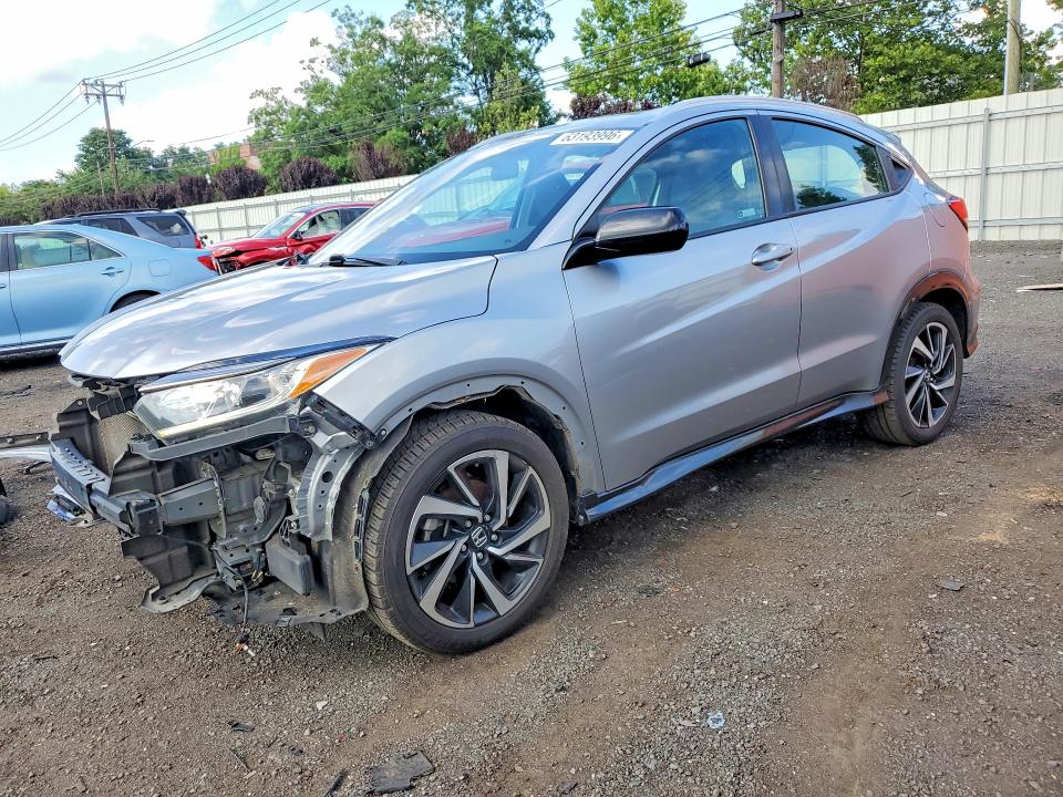 63193996 :رقم المزاد ، 3CZRU6H16KG713232 vin ، 2019 Honda Hr-v مزاد بيع