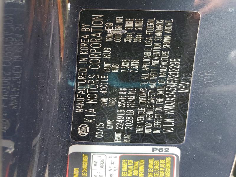 Aukcja sprzedaży 2015 Kia Soul, vin: KNDJX3A54F7212296, numer aukcji: 65026606