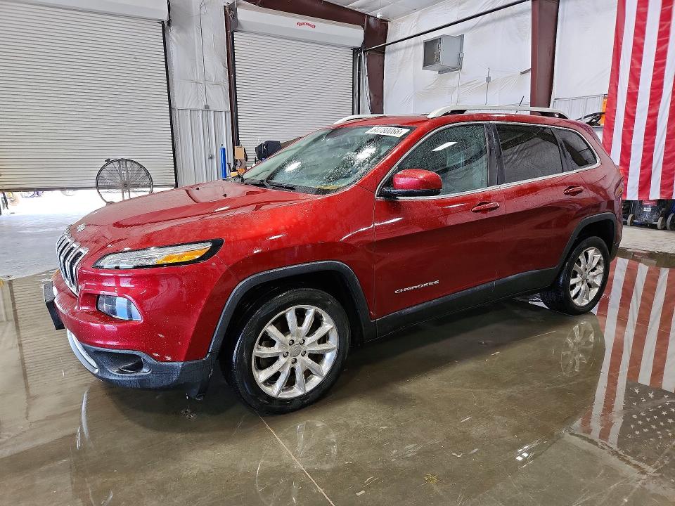 2015 Jeep Cherokee მანქანა იყიდება აუქციონზე, vin: 1C4PJLDS6FW535588, აუქციონის ნომერი: 64780066