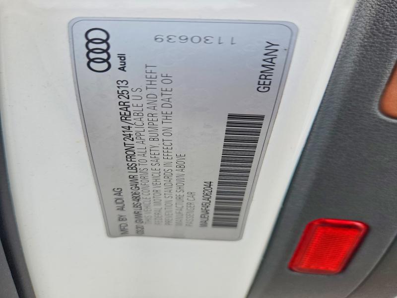 Продажа на аукционе авто 2020 Audi A4, vin: WAUENAF45LA062044, номер лота: 64646956