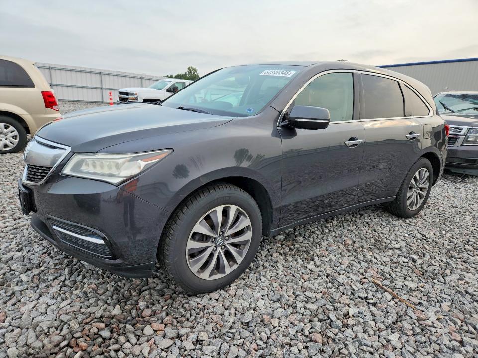2014 Acura Mdx მანქანა იყიდება აუქციონზე, vin: 5FRYD4H47EB009260, აუქციონის ნომერი: 64246346