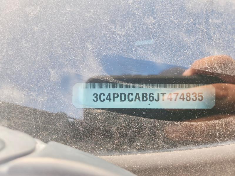 Aukcja sprzedaży 2018 Dodge Journey, vin: 3C4PDCAB6JT474835, numer aukcji: 64489986