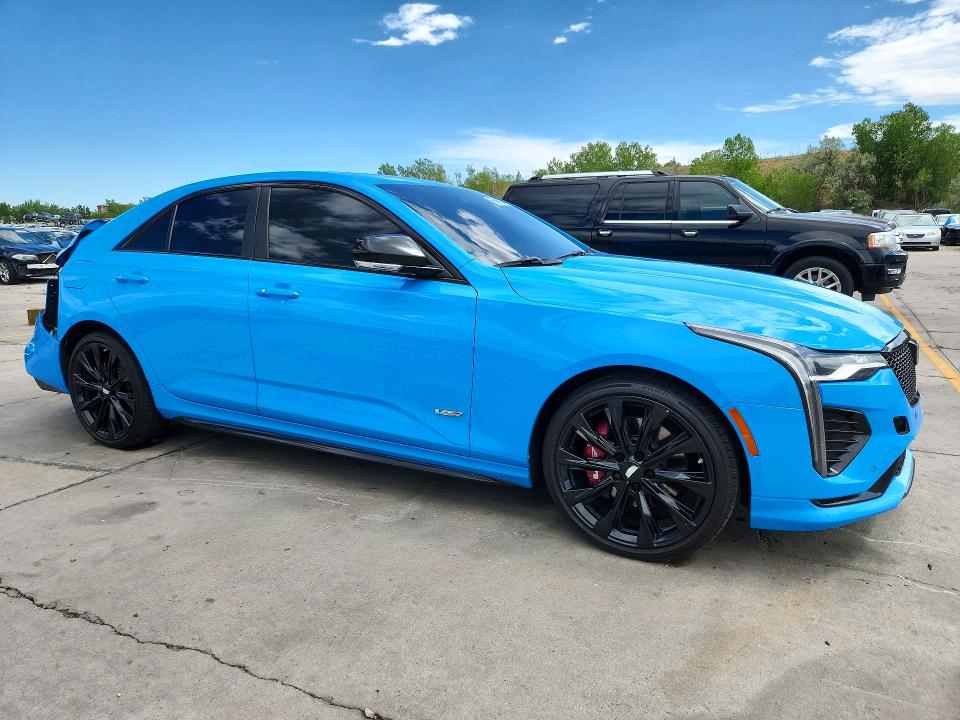 2023 Cadillac Ct4-v მანქანა იყიდება აუქციონზე, vin: 1G6DH5RL0P0124383, აუქციონის ნომერი: 66089086