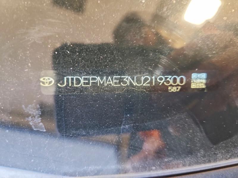 Продажа на аукционе авто 2022 Toyota Corolla, vin: JTDEPMAE3NJ219300, номер лота: 65653946