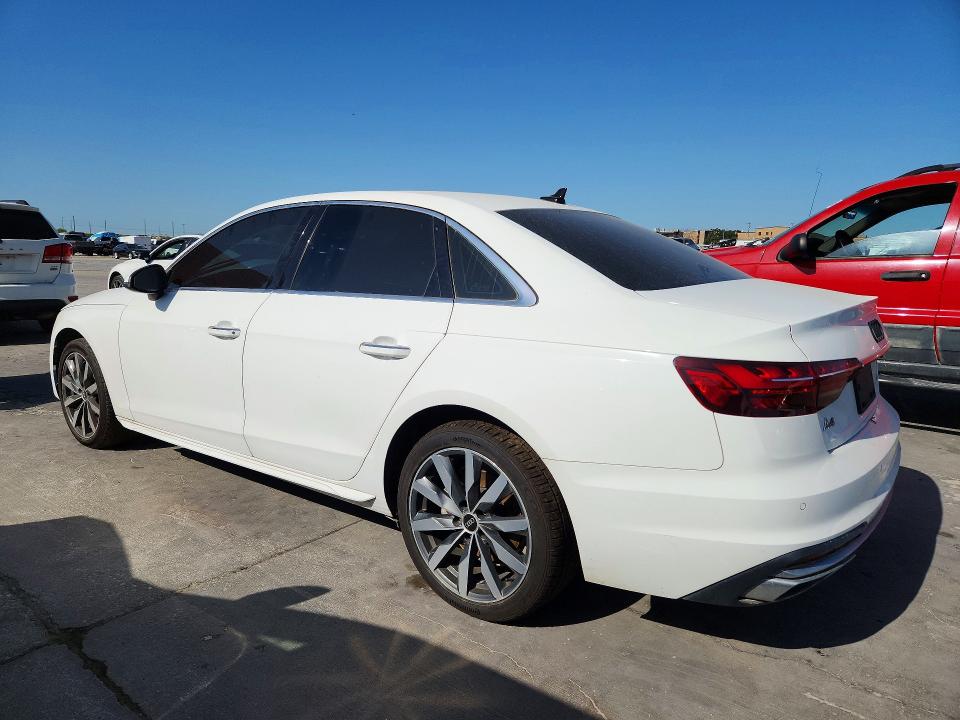 2021 Audi A4 მანქანა იყიდება აუქციონზე, vin: WAUABAF46MA053684, აუქციონის ნომერი: 65079596
