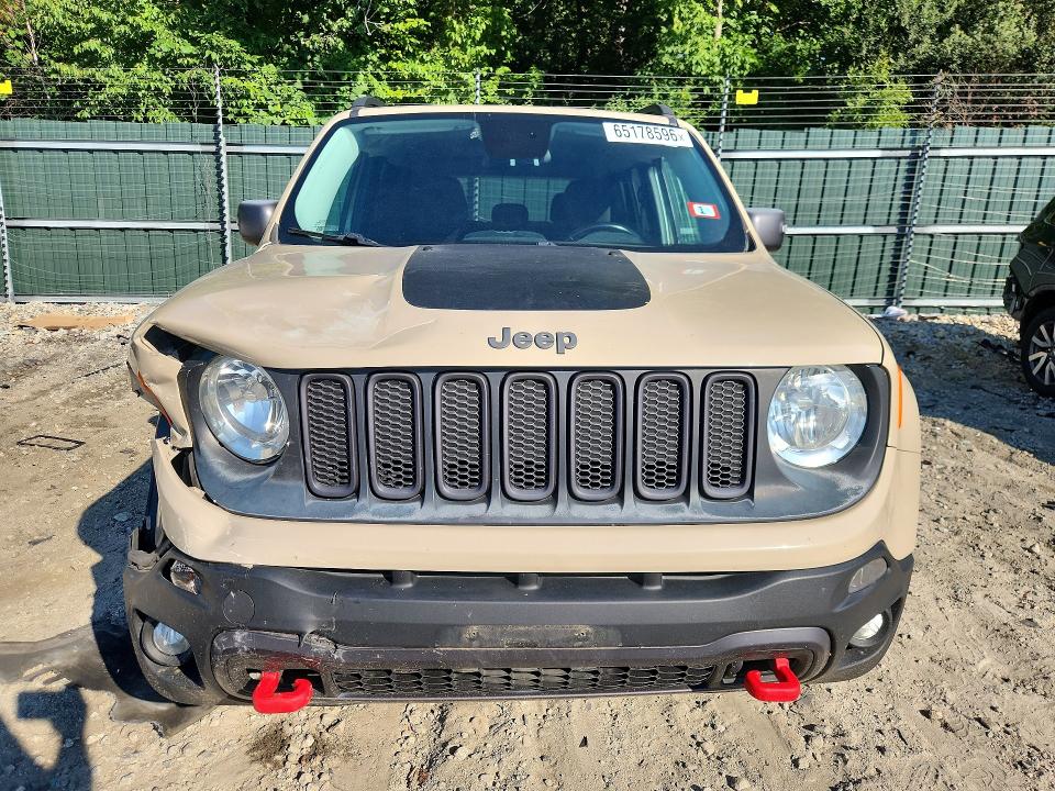 2016 Jeep Renegade მანქანა იყიდება აუქციონზე, vin: ZACCJBCTXGPD93344, აუქციონის ნომერი: 65178596