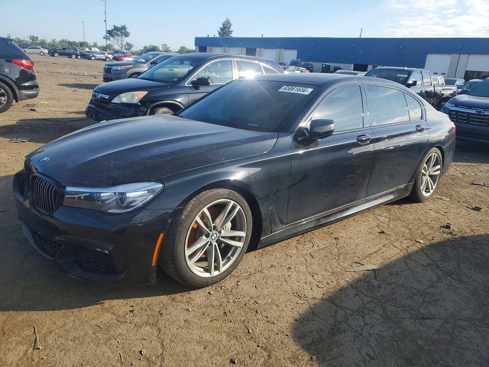 65861656 :رقم المزاد ، WBA7E4C56KGV28678 vin ، 2019 Bmw 740 مزاد بيع