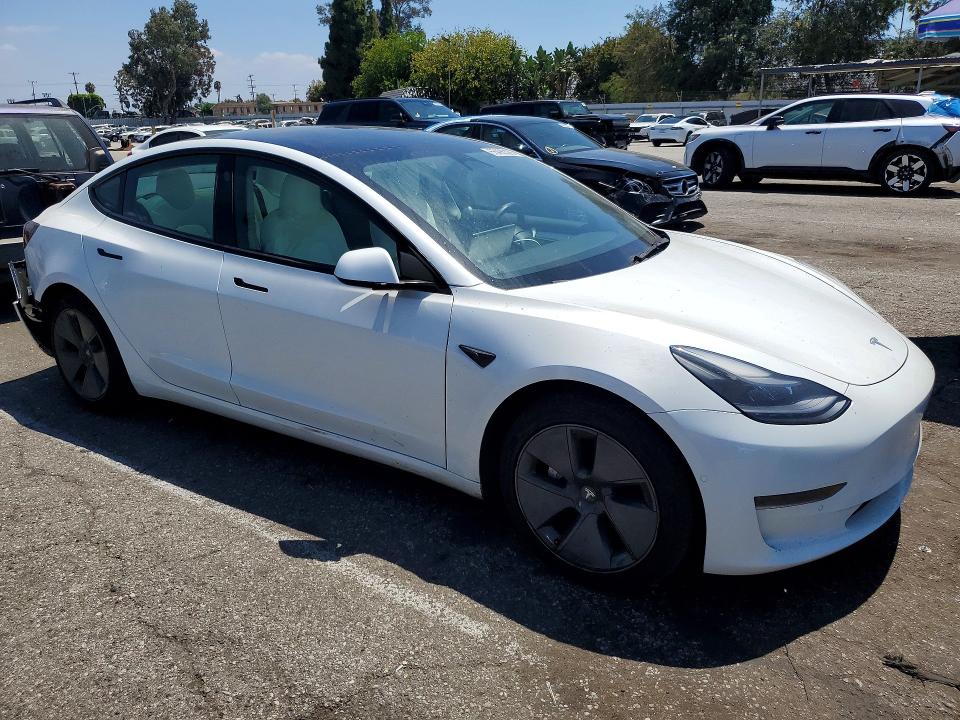 Продажа на аукционе авто 2022 Tesla Model 3, vin: 5YJ3E1EA9NF359281, номер лота: 65406326