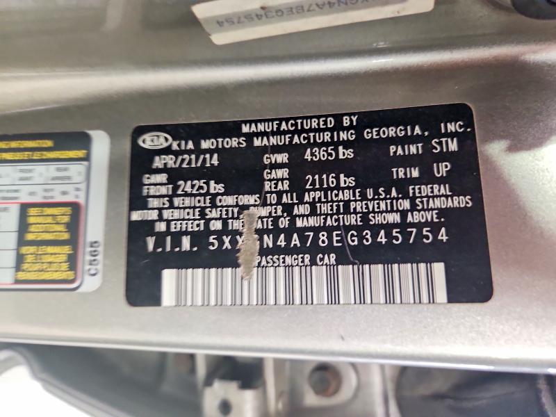 Aukcja sprzedaży 2014 Kia Optima, vin: 5XXGN4A78EG345754, numer aukcji: 64779516