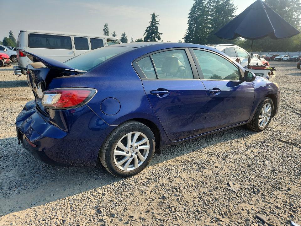 2012 Mazda 3 მანქანა იყიდება აუქციონზე, vin: JM1BL1V86C1626820, აუქციონის ნომერი: 63564416