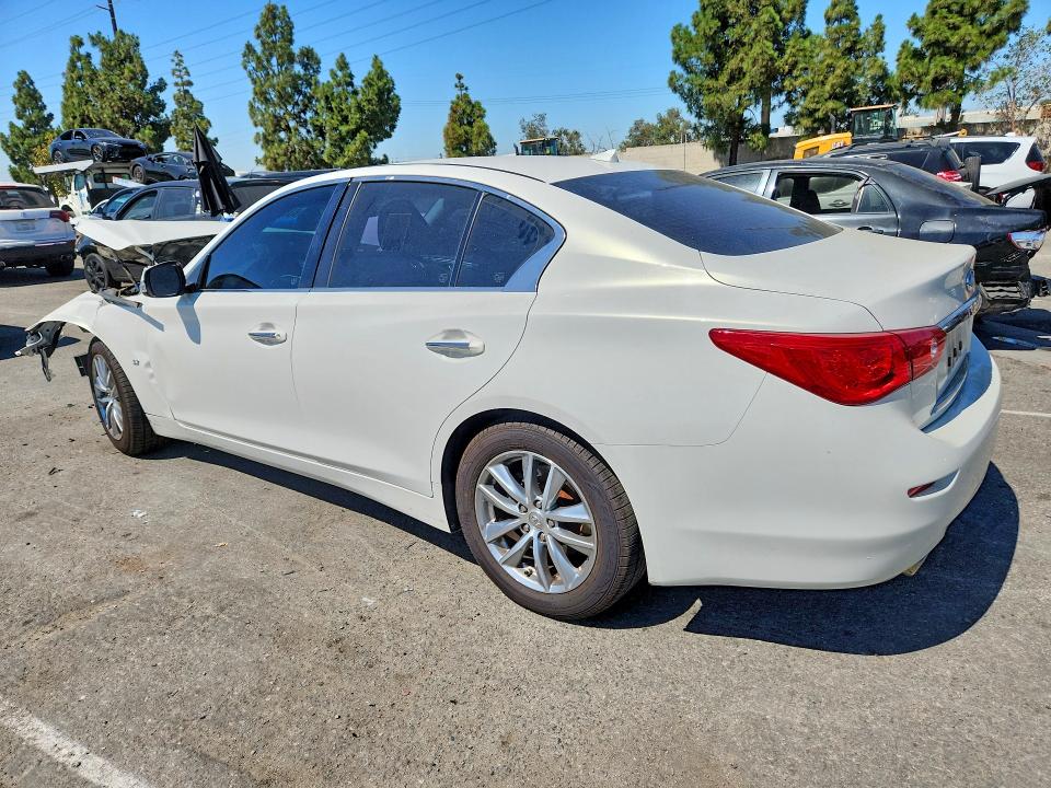 63477826 :رقم المزاد ، JN1BV7AP5FM338514 vin ، 2015 Infiniti Q50 مزاد بيع