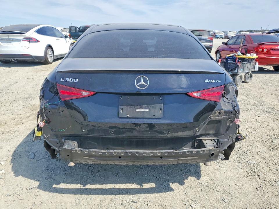 2022 Mercedes-benz C მანქანა იყიდება აუქციონზე, vin: W1KAF4HB0NR057095, აუქციონის ნომერი: 64080546