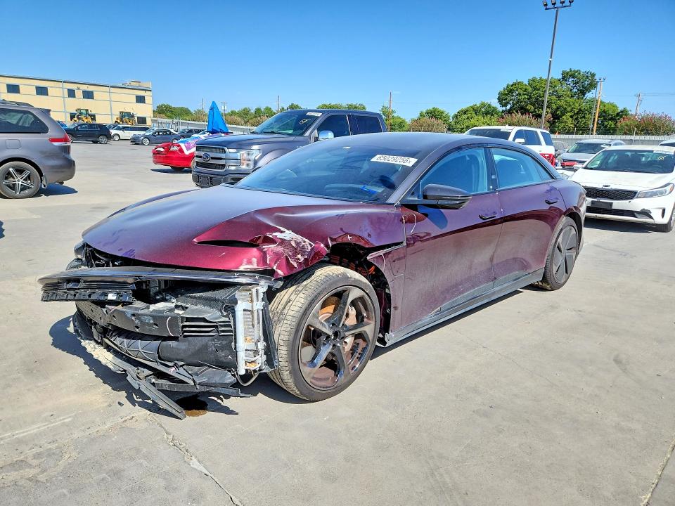 65029256 :رقم المزاد ، 50EA1TEA7PA008388 vin ، 2023 Lucid Motors Air مزاد بيع