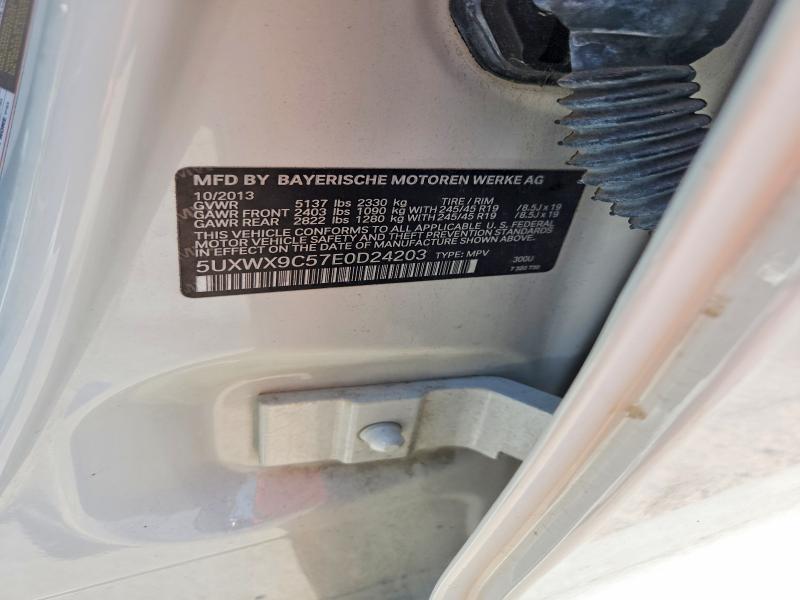 66091166 :رقم المزاد ، 5UXWX9C57E0D24203 vin ، 2014 Bmw X3 مزاد بيع
