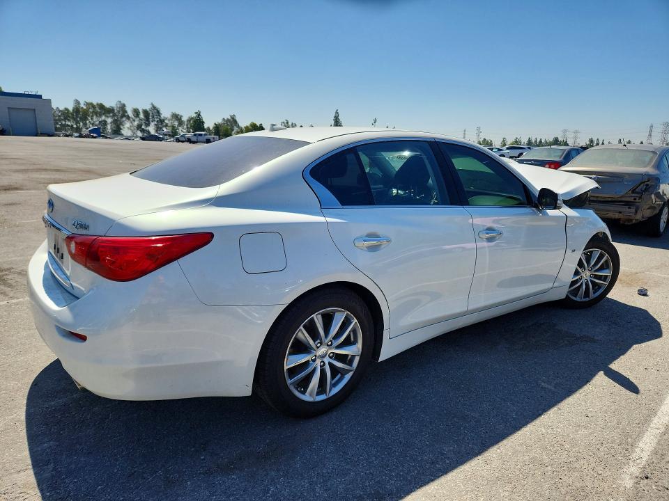 63477826 :رقم المزاد ، JN1BV7AP5FM338514 vin ، 2015 Infiniti Q50 مزاد بيع