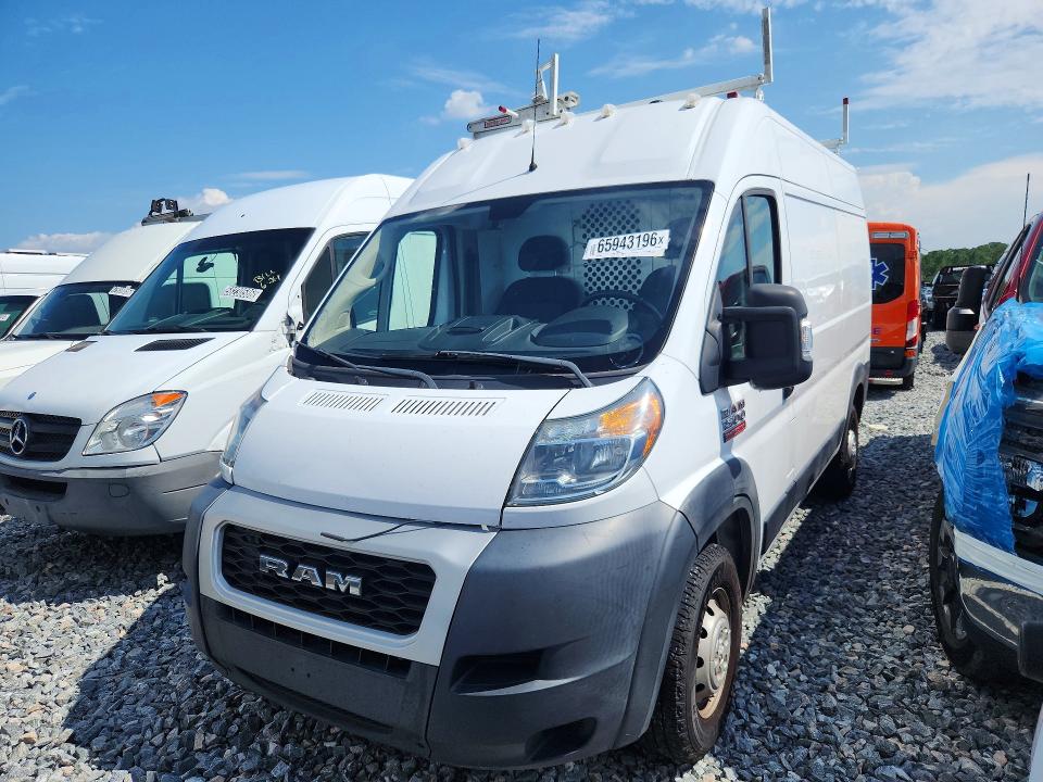 2019 Ram Promaster 1500 მანქანა იყიდება აუქციონზე, vin: 3C6TRVBG7KE505898, აუქციონის ნომერი: 65943196