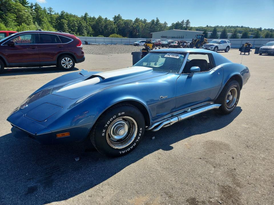 64218236 :رقم المزاد ، 1Z37J5S400755 vin ، 1975 Chevrolet Corvette مزاد بيع