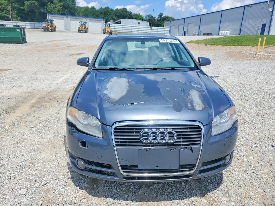 2007 Audi A4 მანქანა იყიდება აუქციონზე, vin: WAUDF78E67A216106, აუქციონის ნომერი: 64579036