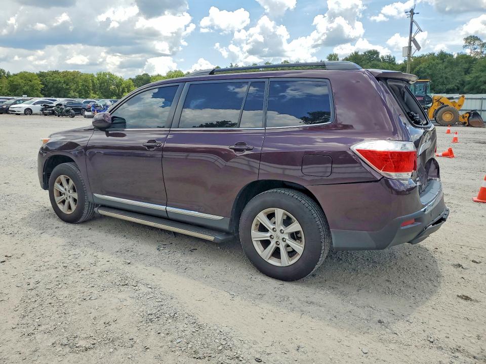 64711746 :رقم المزاد ، 5TDZK3EH0DS129456 vin ، 2013 Toyota Highlander مزاد بيع