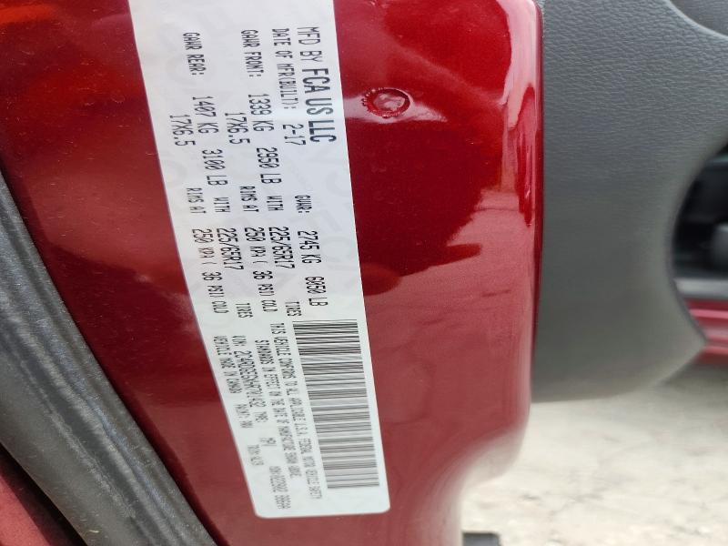 66787396 :رقم المزاد ، 2C4RDGEGXHR701432 vin ، 2017 Dodge Grand Caravan مزاد بيع