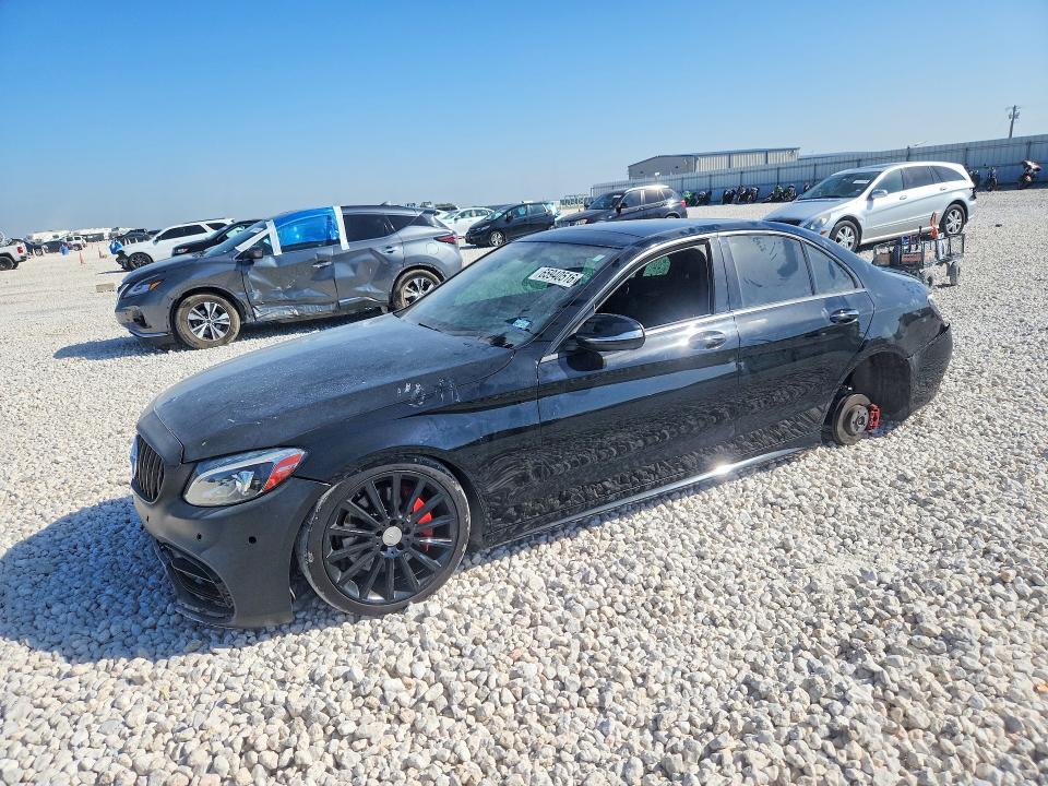 65940516 :رقم المزاد ، 55SWF4JB0FU090369 vin ، 2015 Mercedes-benz C مزاد بيع