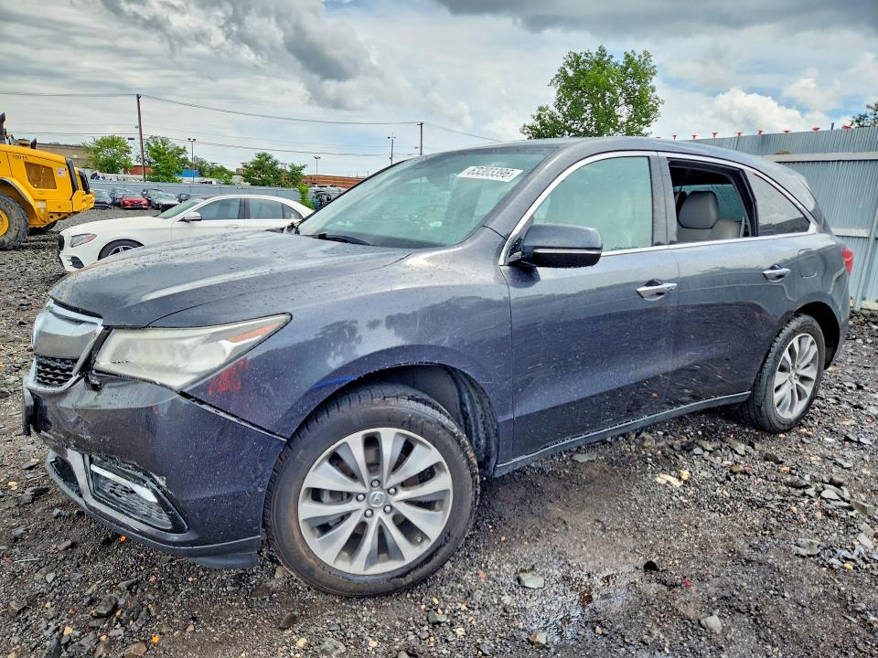 Продаж на аукціоні авто 2016 Acura Mdx, vin: 5FRYD3H46GB009876, номер лоту: 63303396