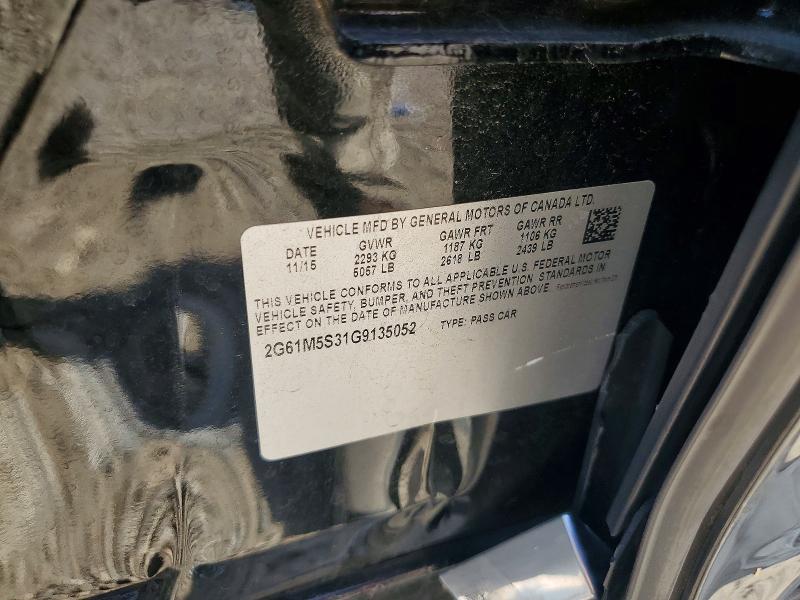 Aukcja sprzedaży 2016 Cadillac Xts, vin: 2G61M5S31G9135052, numer aukcji: 65084036