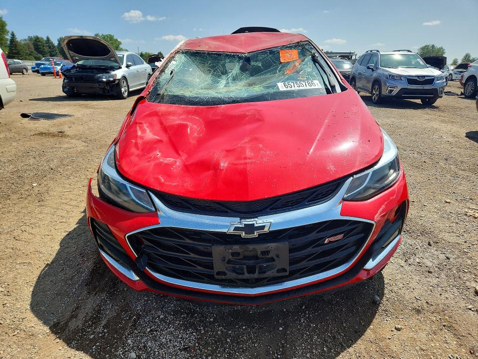 65755786 :رقم المزاد ، 1G1BE5SM1K7132002 vin ، 2019 Chevrolet Cruze مزاد بيع