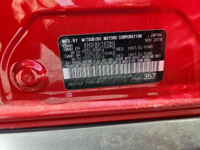 Продажа на аукционе авто 2019 Mitsubishi Outlander Sport, vin: JA4AP3AU1KU012229, номер лота: 65082936