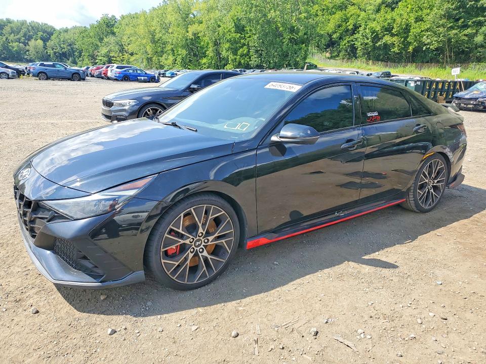 64093756 :رقم المزاد ، KMHLW4AKXNU005866 vin ، 2022 Hyundai Elantra N مزاد بيع