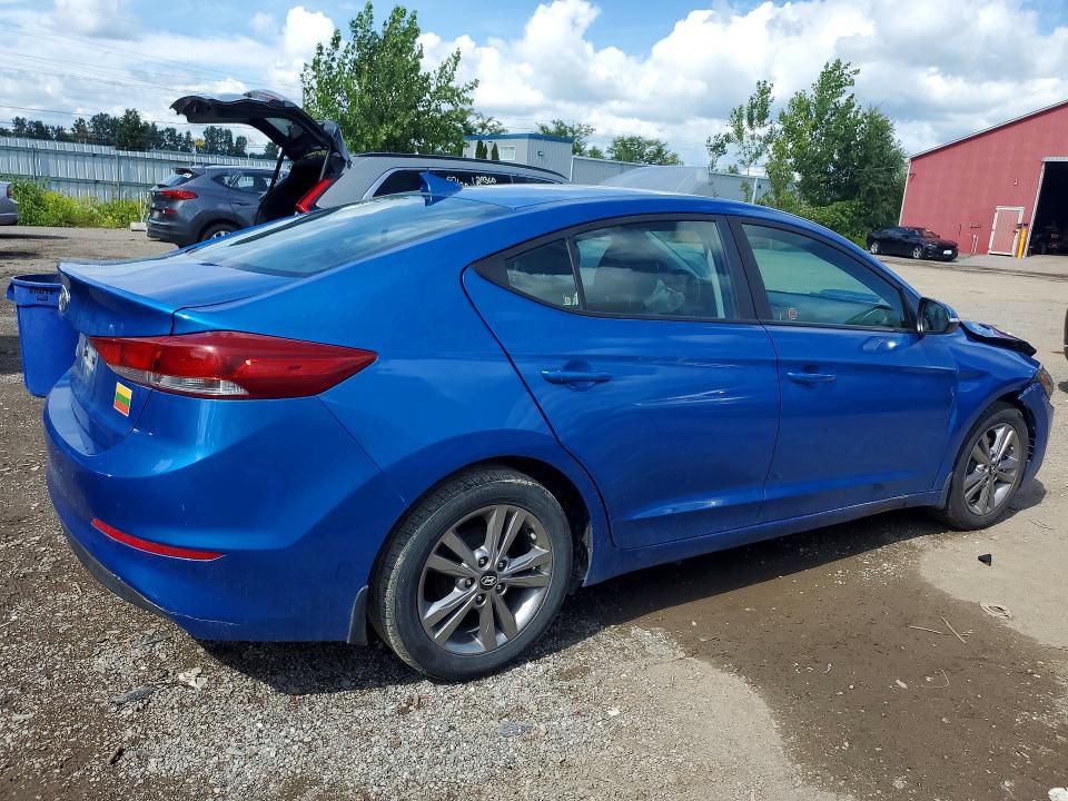 65029516 :رقم المزاد ، KMHD84LFXHU289647 vin ، 2017 Hyundai Elantra مزاد بيع