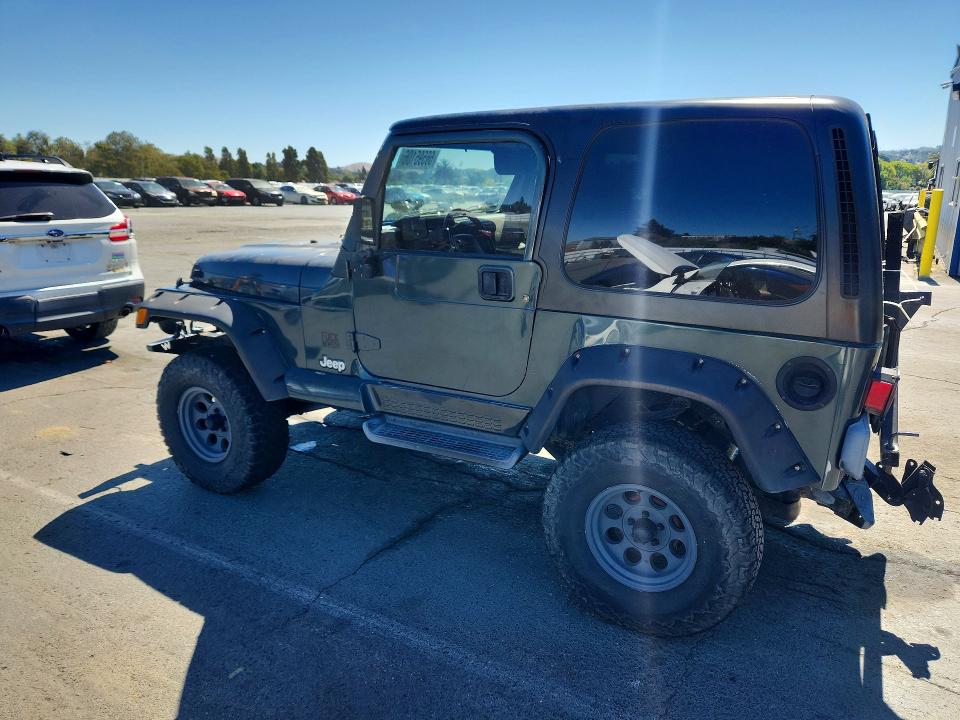 66595106 :رقم المزاد ، 1J4FA49S72P741950 vin ، 2002 Jeep Wrangler / Tj مزاد بيع