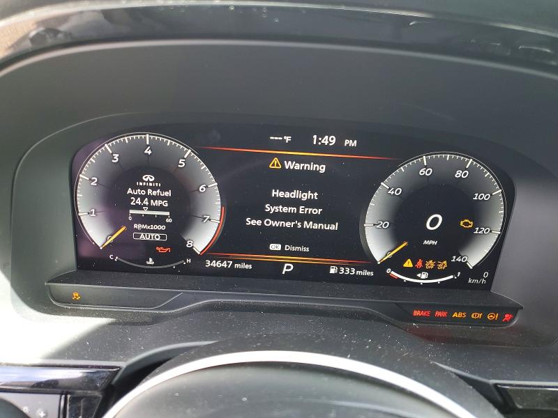 2023 Infiniti Qx60 მანქანა იყიდება აუქციონზე, vin: 5N1DL1FS6PC369442, აუქციონის ნომერი: 66995166