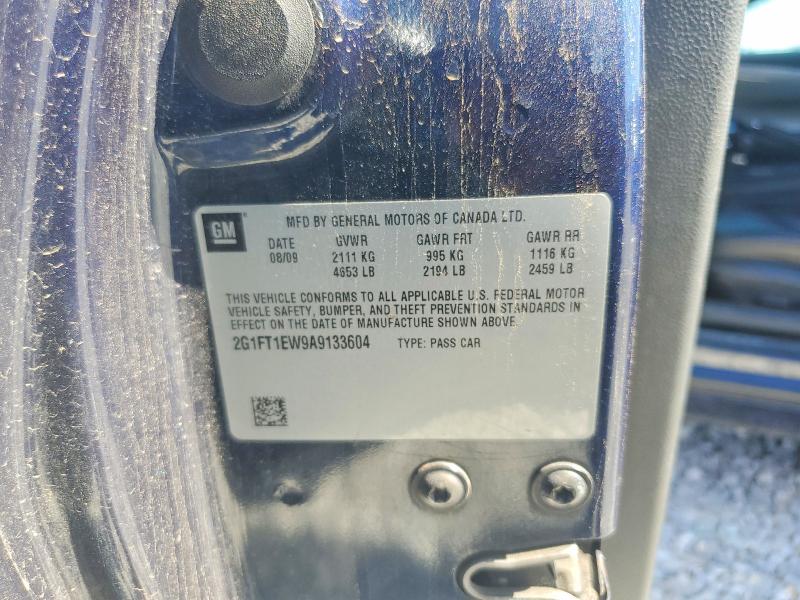 2010 Chevrolet Camaro მანქანა იყიდება აუქციონზე, vin: 2G1FT1EW9A9133604, აუქციონის ნომერი: 63488646