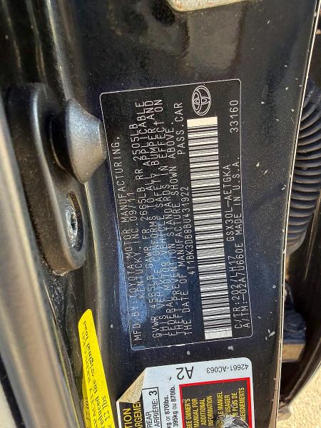 Aukcja sprzedaży 2011 Toyota Avalon, vin: 4T1BK3DB8BU431922, numer aukcji: 64852396