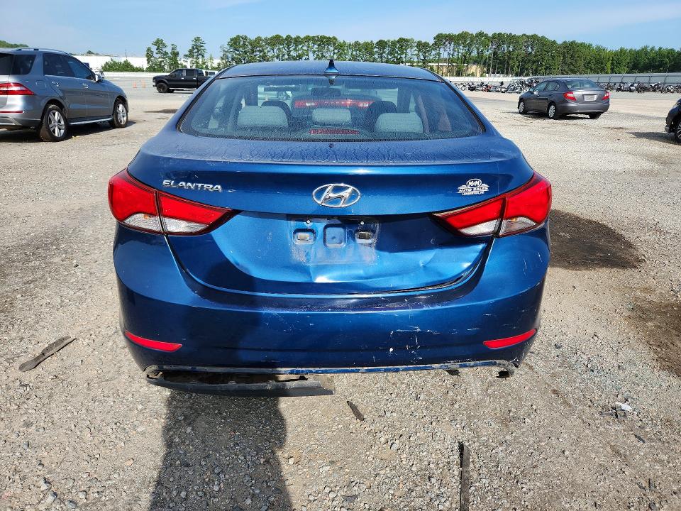 2015 Hyundai Elantra მანქანა იყიდება აუქციონზე, vin: KMHDH4AE5FU278014, აუქციონის ნომერი: 66363056