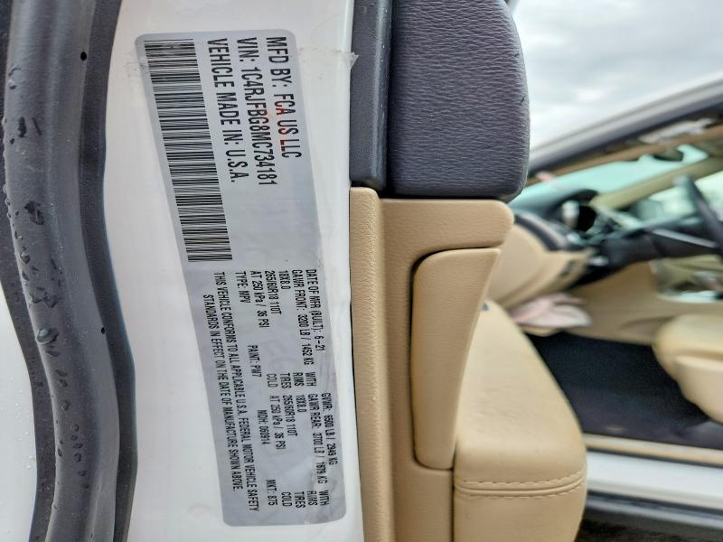 Aukcja sprzedaży 2021 Jeep Grand Cherokee, vin: 1C4RJFBG8MC734181, numer aukcji: 64694016