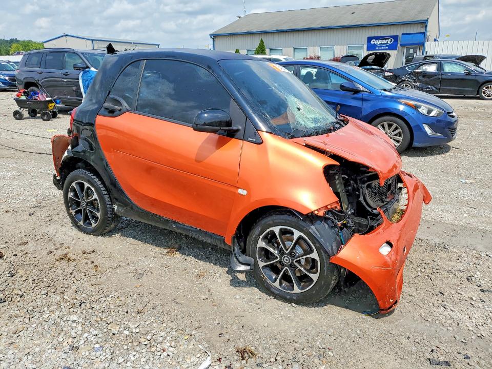 Aukcja sprzedaży 2016 Smart Eq Fortwo, vin: WMEFJ5DA5GK055745, numer aukcji: 64924776