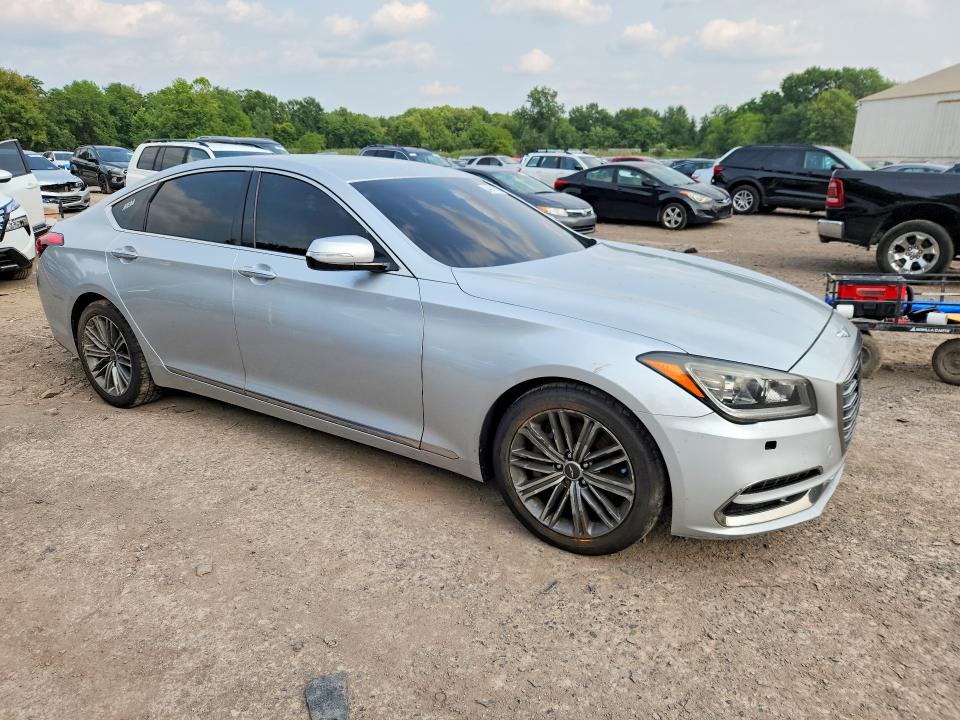 2018 Genesis G80 მანქანა იყიდება აუქციონზე, vin: KMHGN4JEXJU235447, აუქციონის ნომერი: 64901086