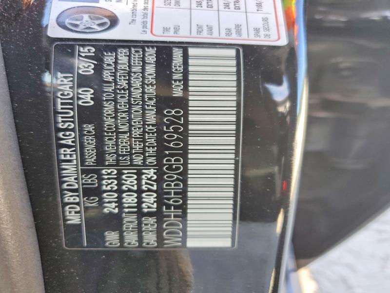 63905546 :رقم المزاد ، WDDHF6HB9GB169528 vin ، 2016 Mercedes-benz E مزاد بيع